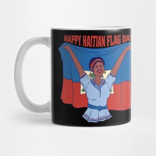 Happy Haitian Flag Day Celebration Haiti Mug